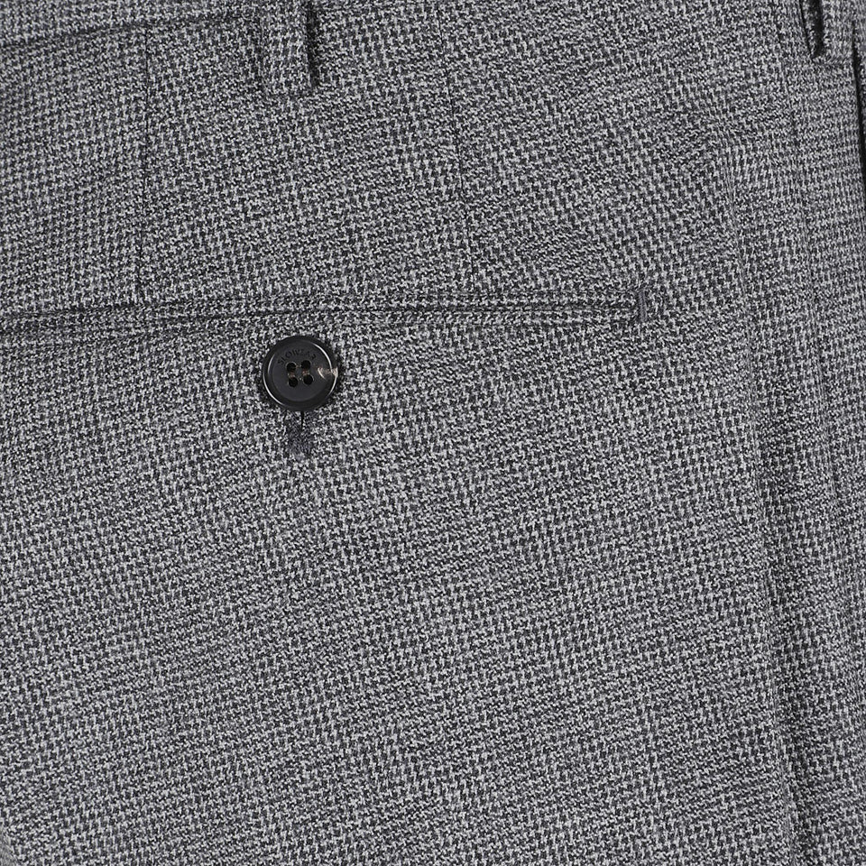 Pantalone sartoriale in lana grigio 1T0035 40955910 INCOTEX 