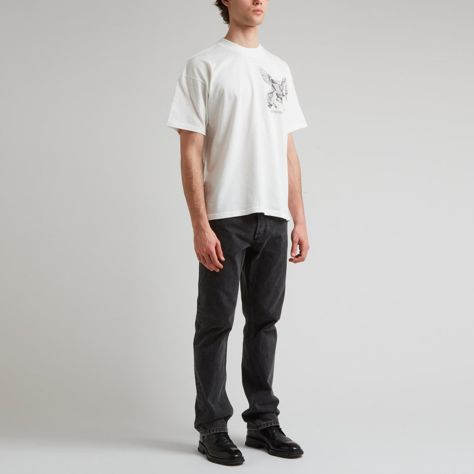 White cotton T-shirt