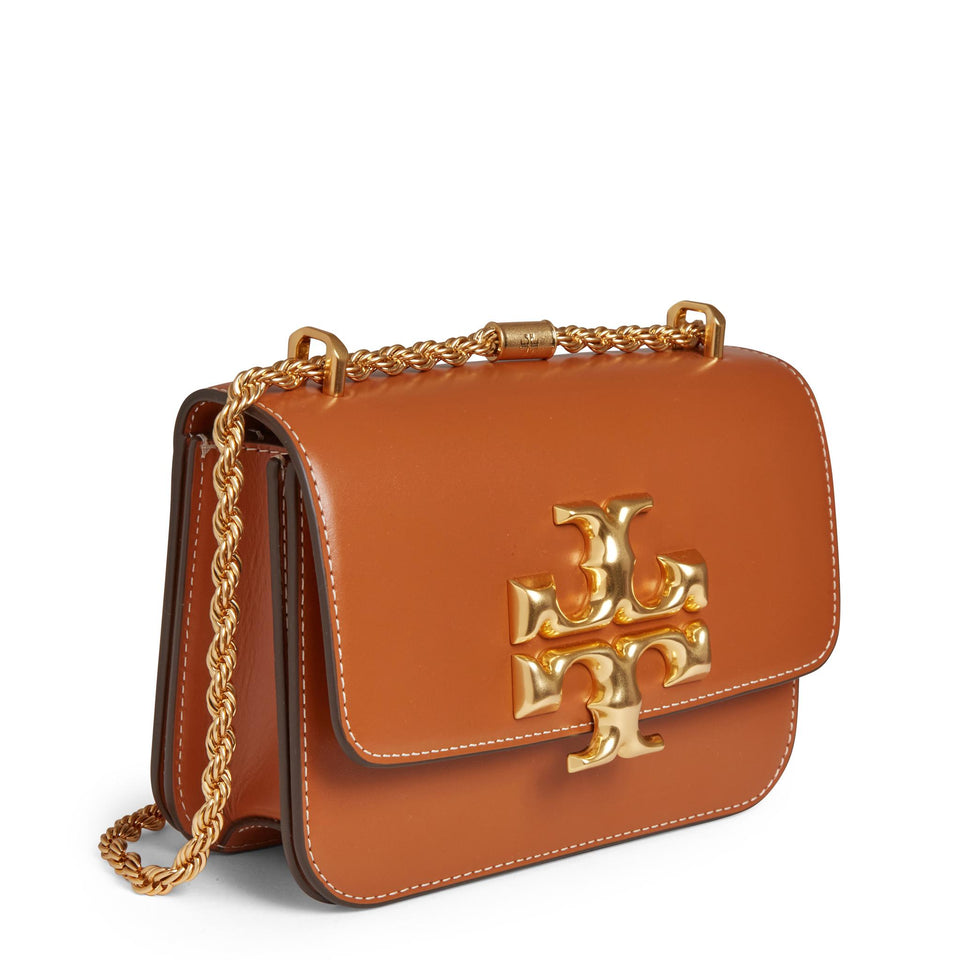 Borsa ''Eleanor'' in pelle marrone 73589 201 TORY BURCH 