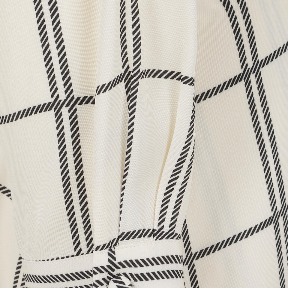 Abito in tessuto bianco BORDEAUX WHIBLA CRIDA 