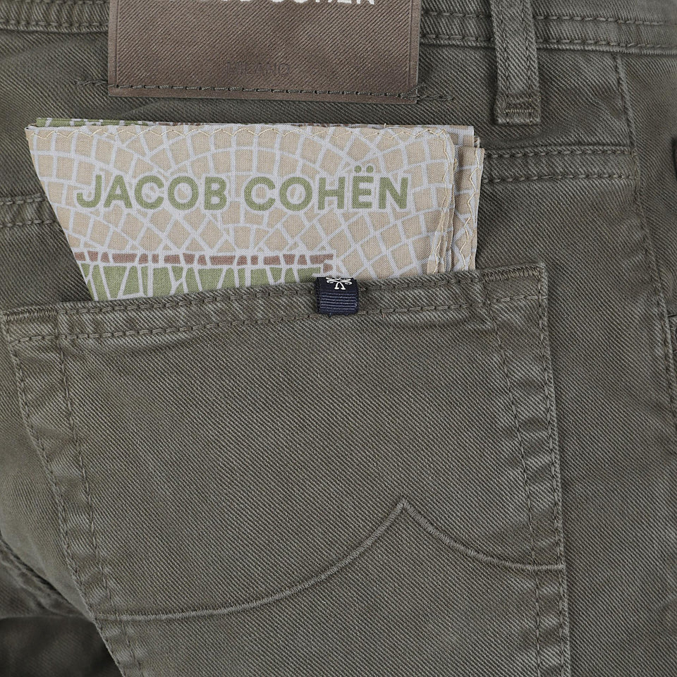 Jeans in denim verde QE007036 S4216R40 JACOB COHEN 