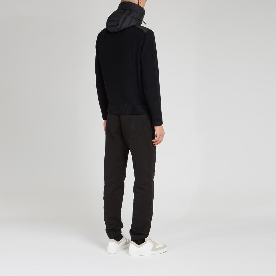 Cardigan in tessuto nero - GIO MORETTI