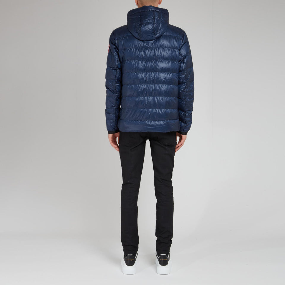 Piumino "Crofton" in tessuto blu