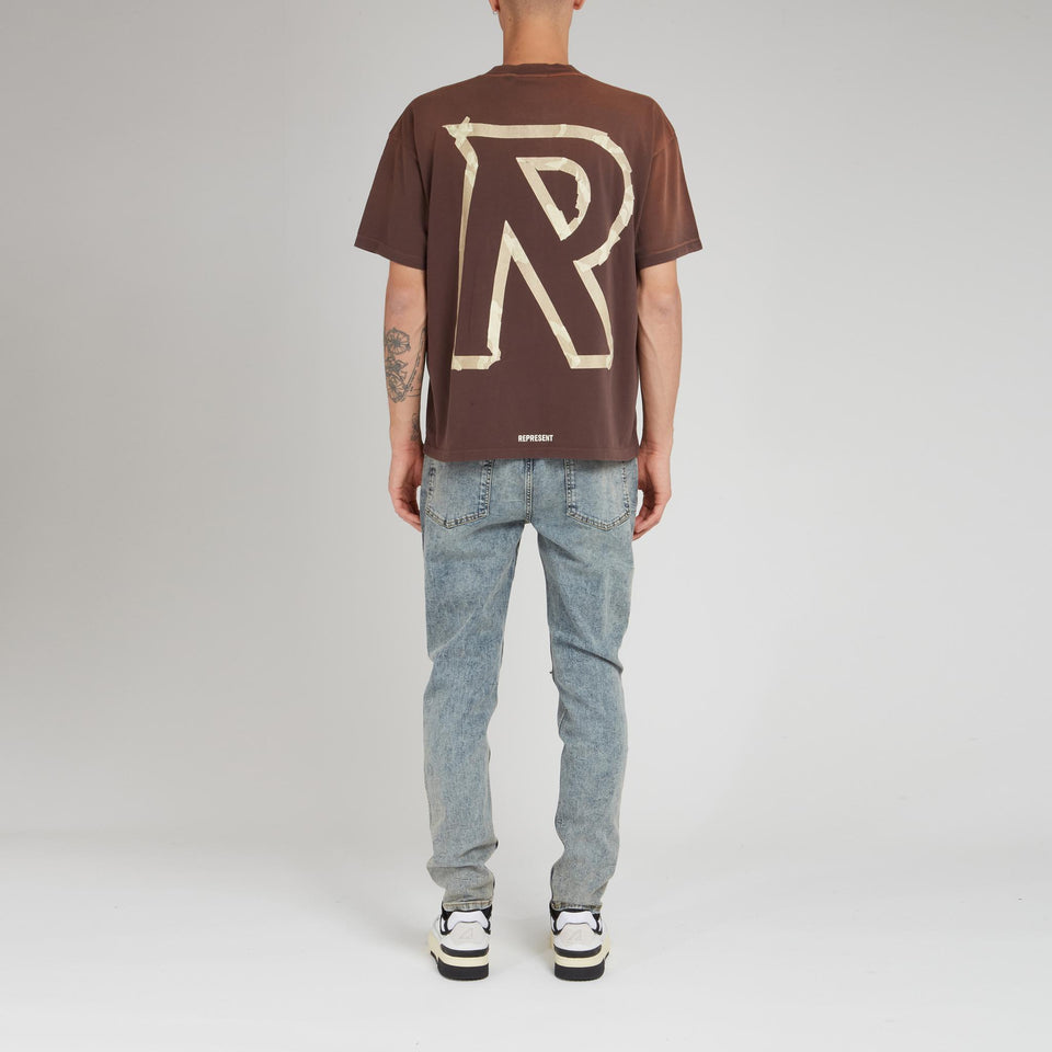 Brown Cotton T-Shirt