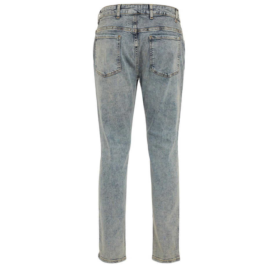 Jeans ''R1'' in denim blu