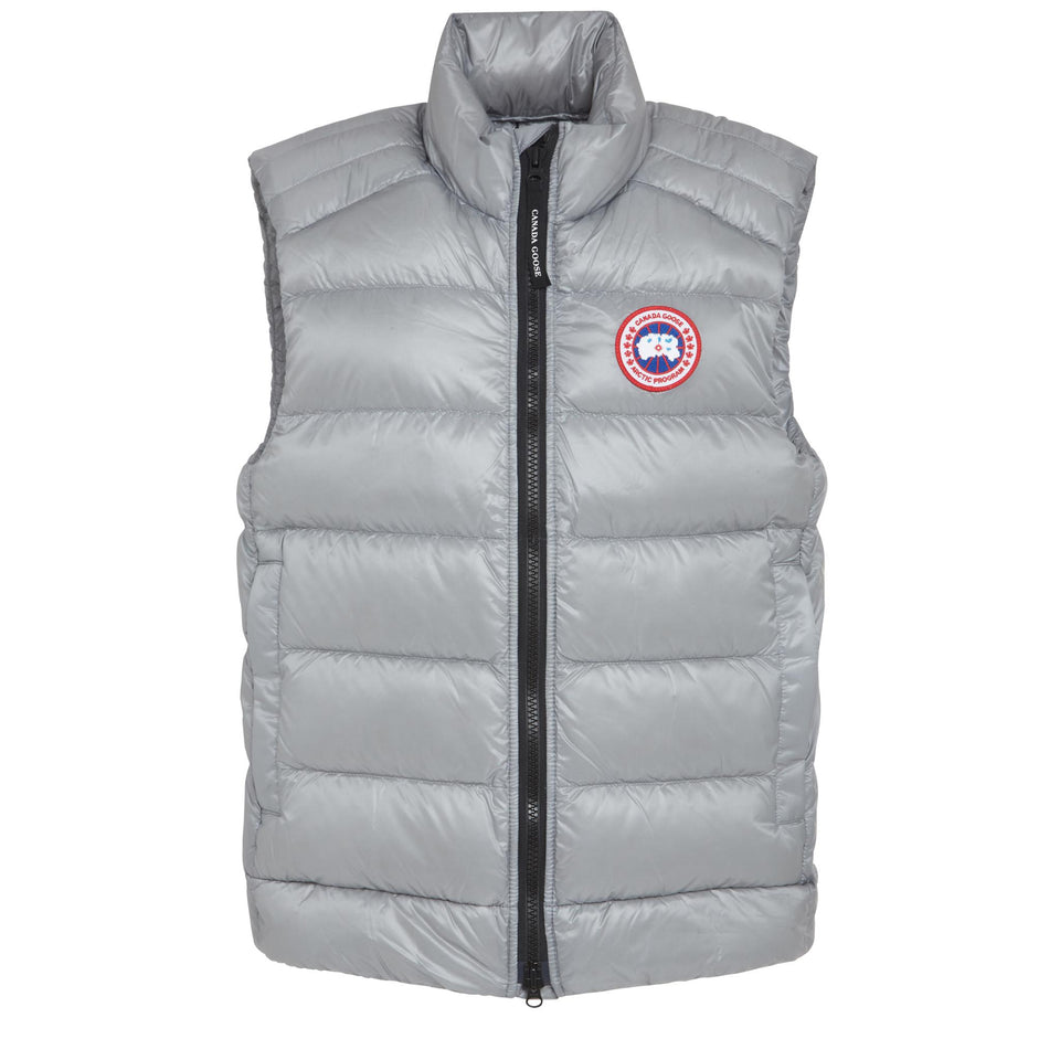 Gilet imbottito "Crofton" in tessuto grigio