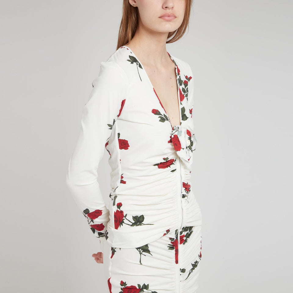 Maglia in tessuto bianca