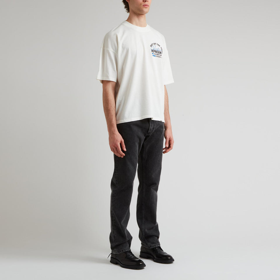 White cotton T-shirt