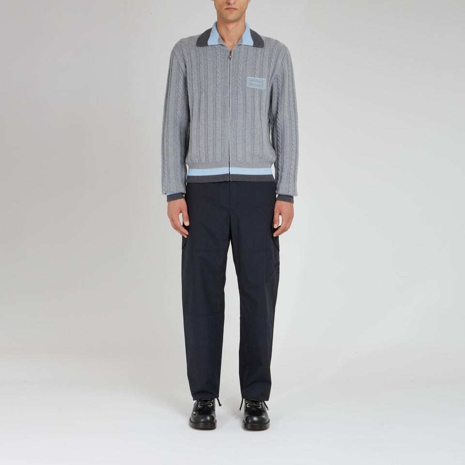 Maglia ''90S Vintage'' in cotone grigia