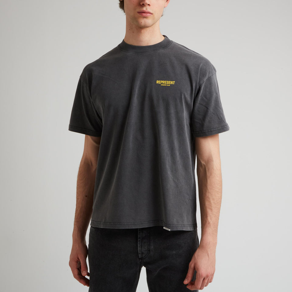 ''Owners club'' t-shirt in gray cotton