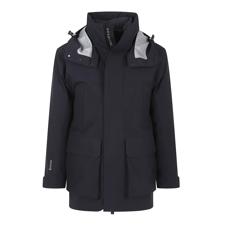 Giacca Grenoble in tessuto blu 1A00019 M7643742 MONCLER 