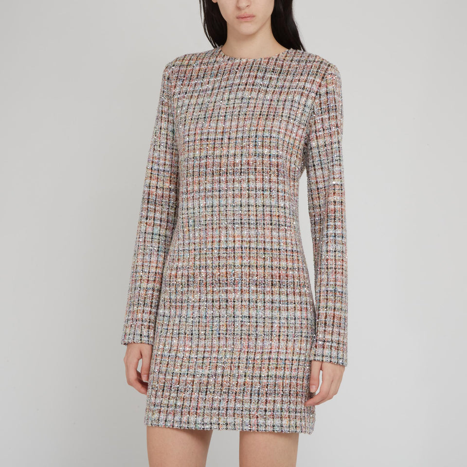 Abito in tessuto multicolor