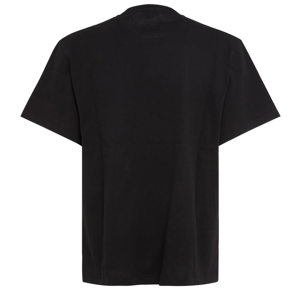 T-shirt in cotone nera