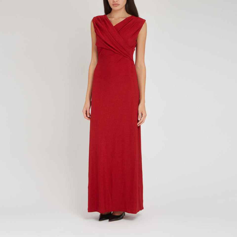 Abito "Tomas" in jersey rosso