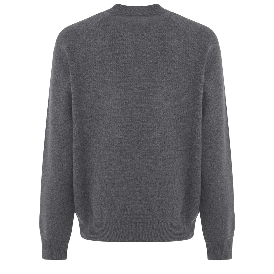 Grey wool sweater