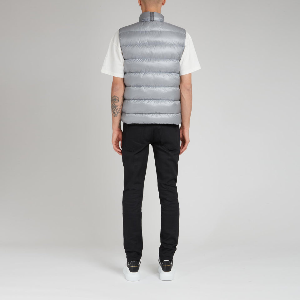 Gilet imbottito "Crofton" in tessuto grigio