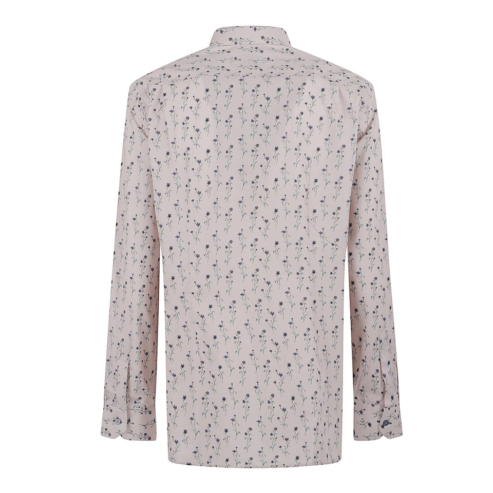 Camicia in cotone rosa M1R800P T0282020 PAUL SMITH 