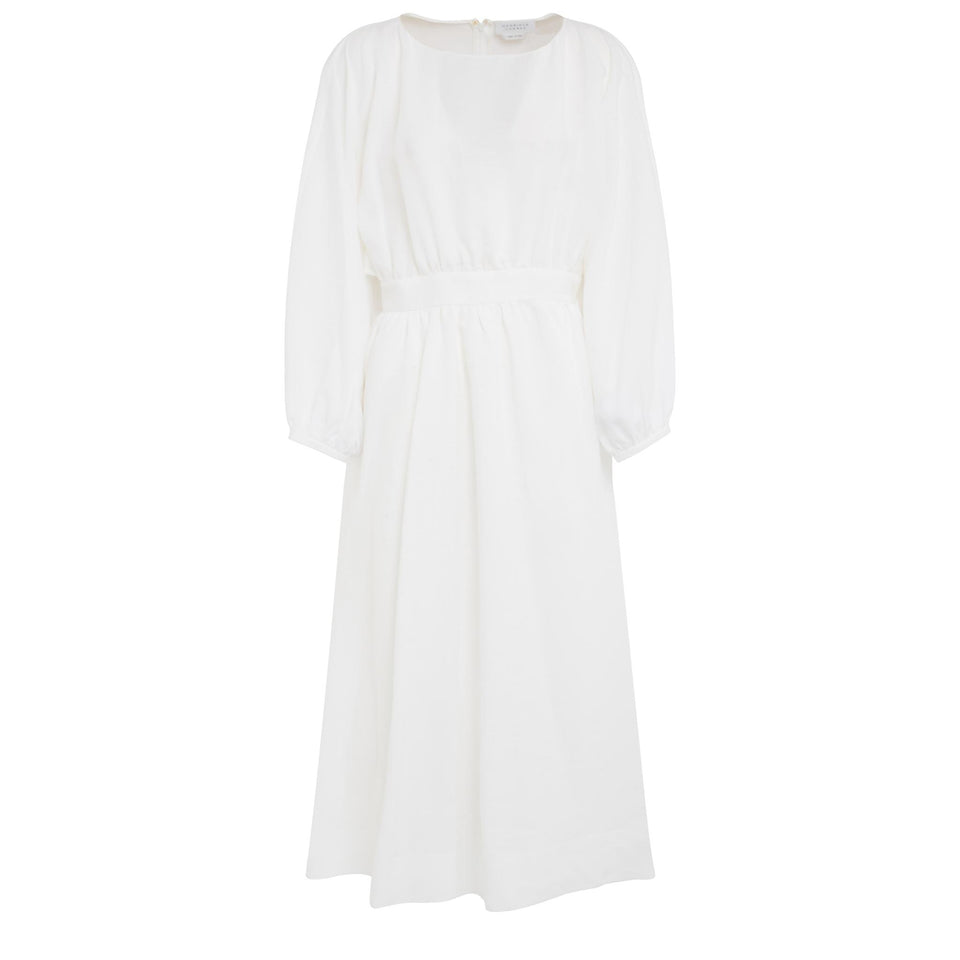 Abito "Ahmose" in lino bianco