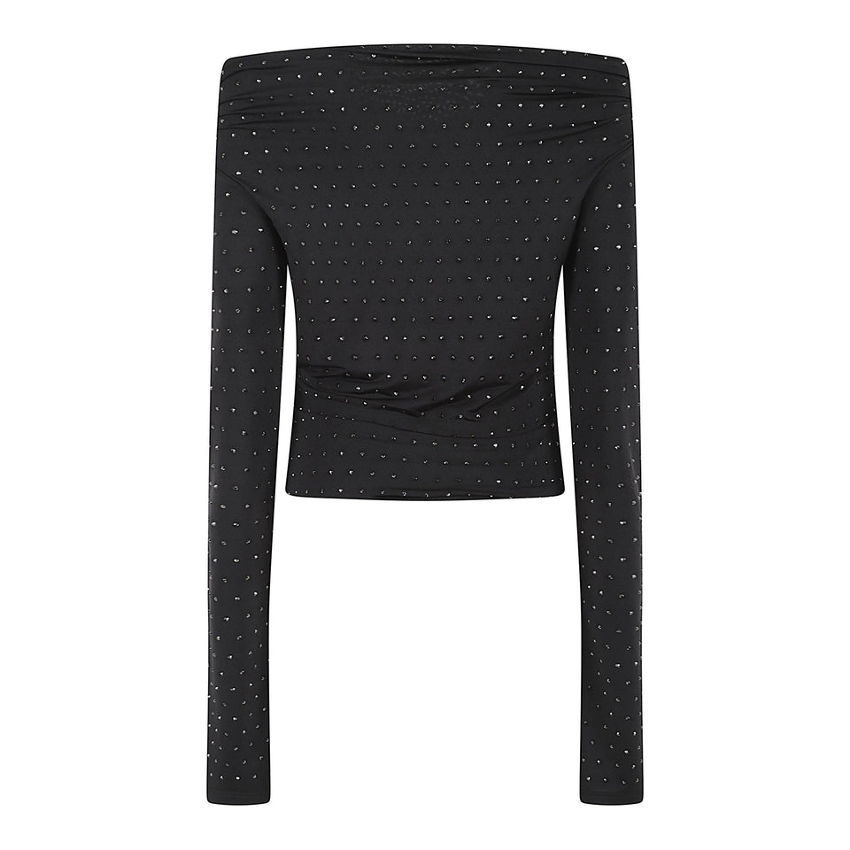 Maglia in tessuto nero TM180708A TJP185999 THE ANDAMANE 