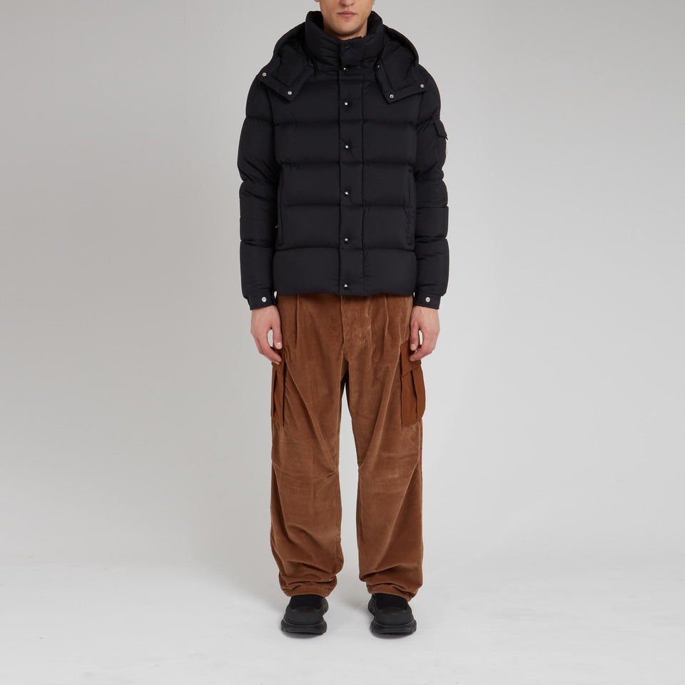 ''Vezere'' down jacket in black fabric