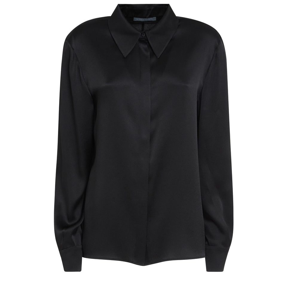 Camicia in tessuto nera