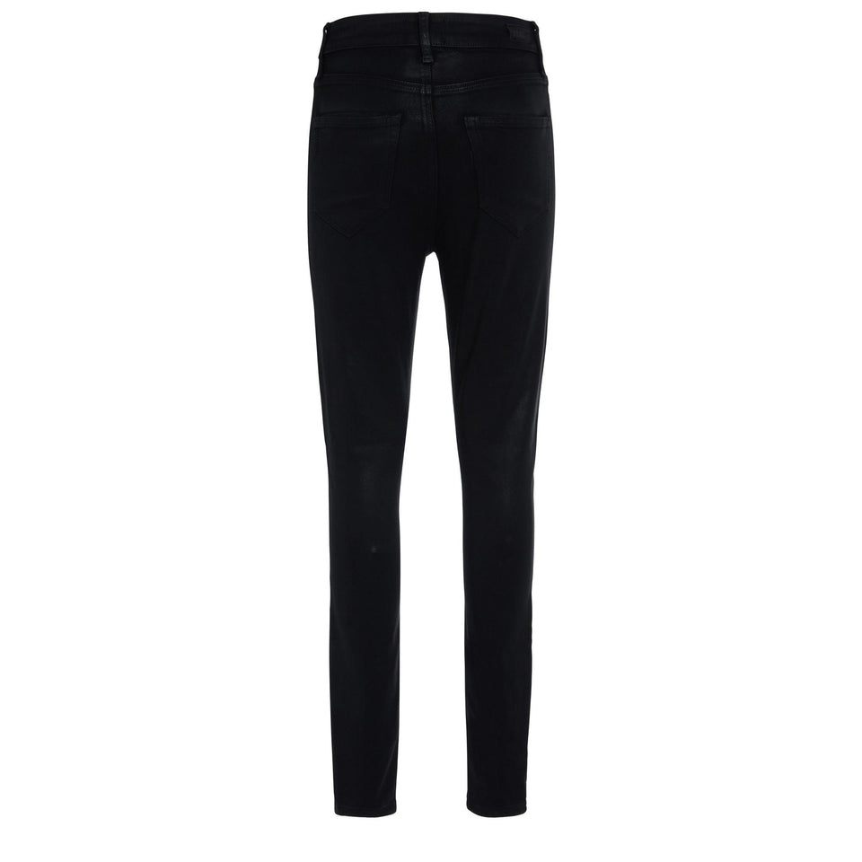 Pantalone "Cheeky" in tessuto nero - GIO MORETTI