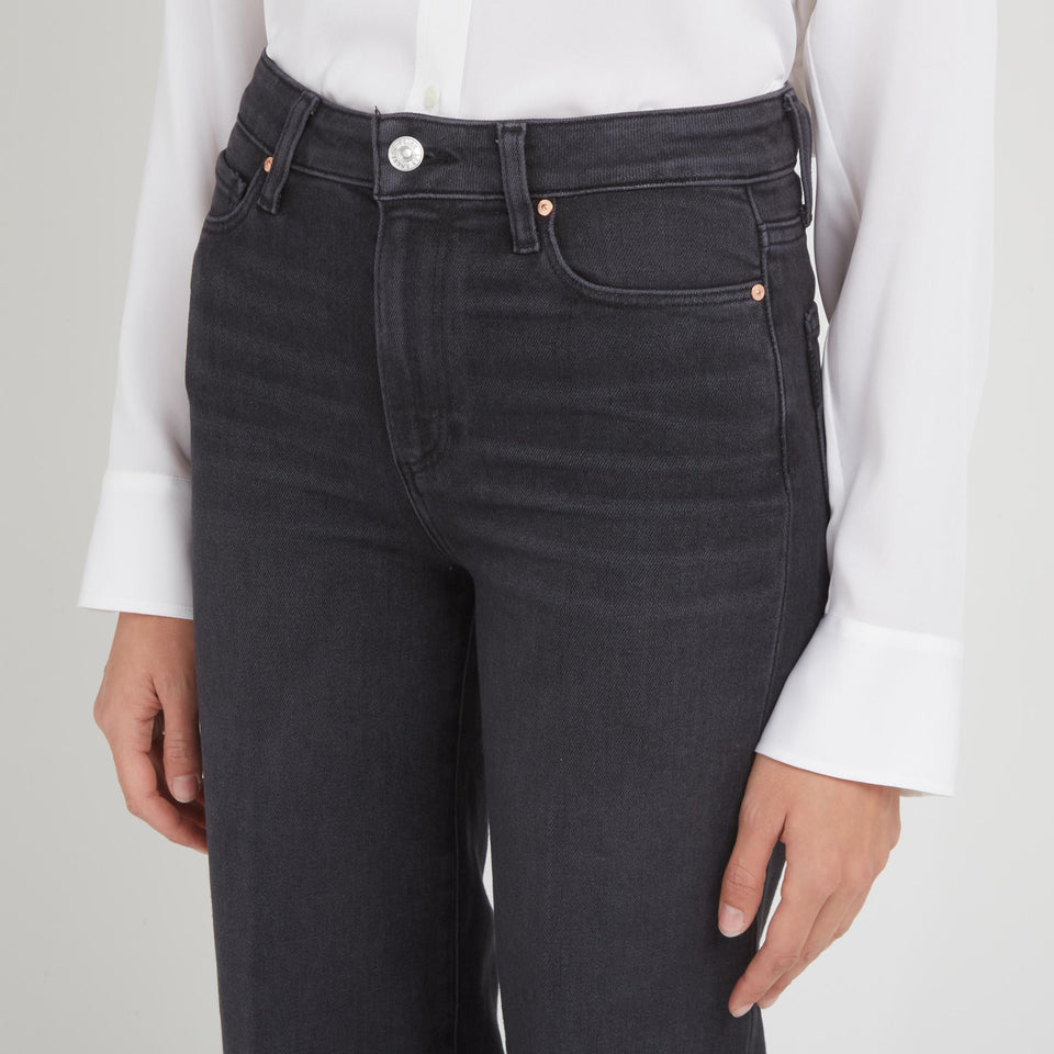 Jeans "Leenah" in denim neri