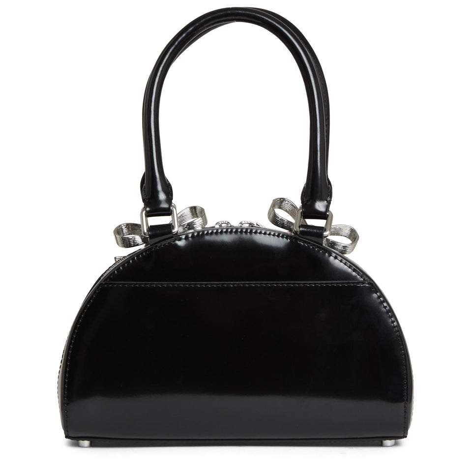 Borsa piccola in pelle nera