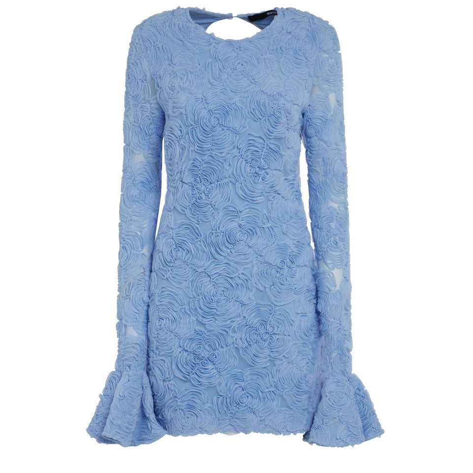 Abito in tessuto azzurro