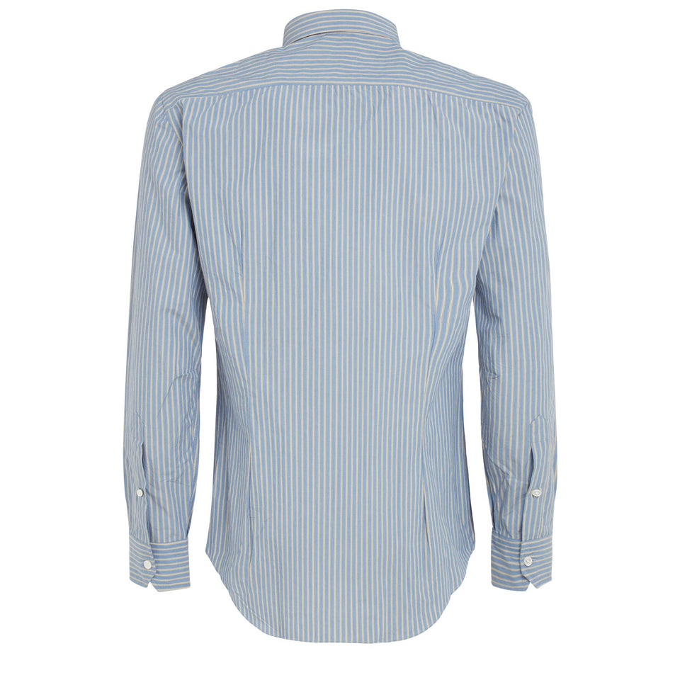 Camicia in cotone azzurra - GIO MORETTI