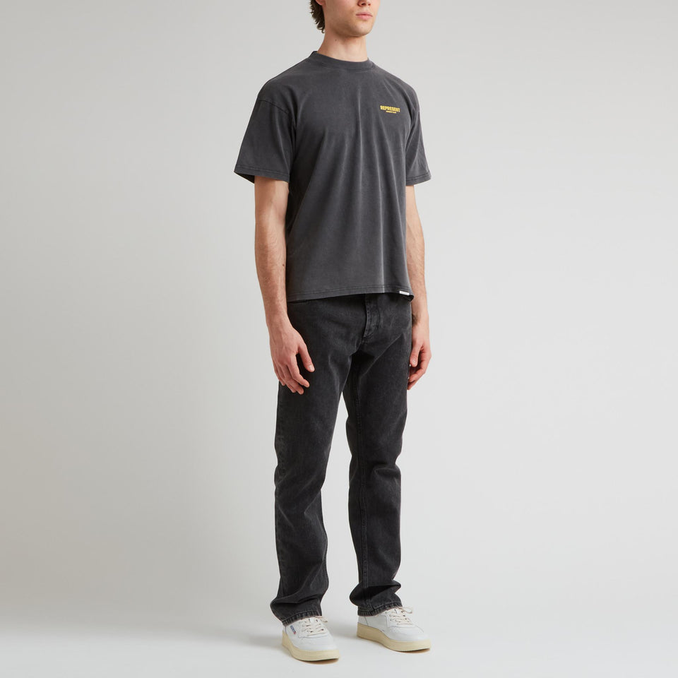 ''Owners club'' t-shirt in gray cotton