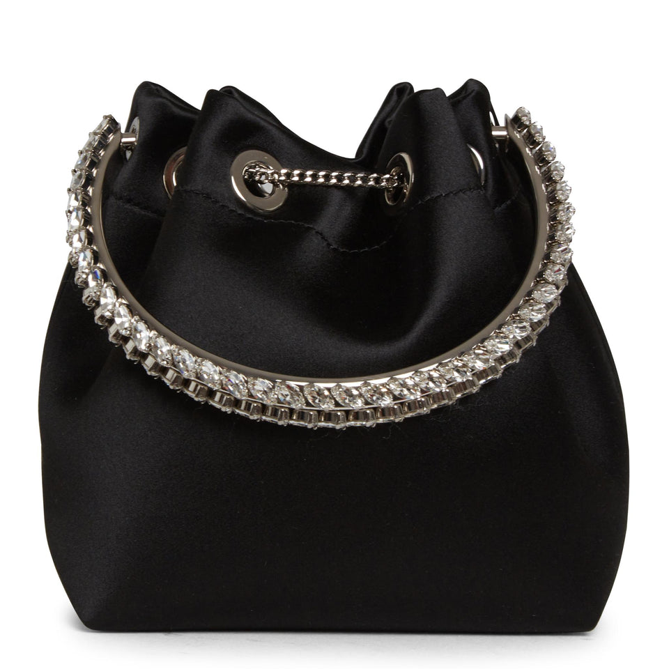 Borsa mini ''Bon Bon'' in pelle nera