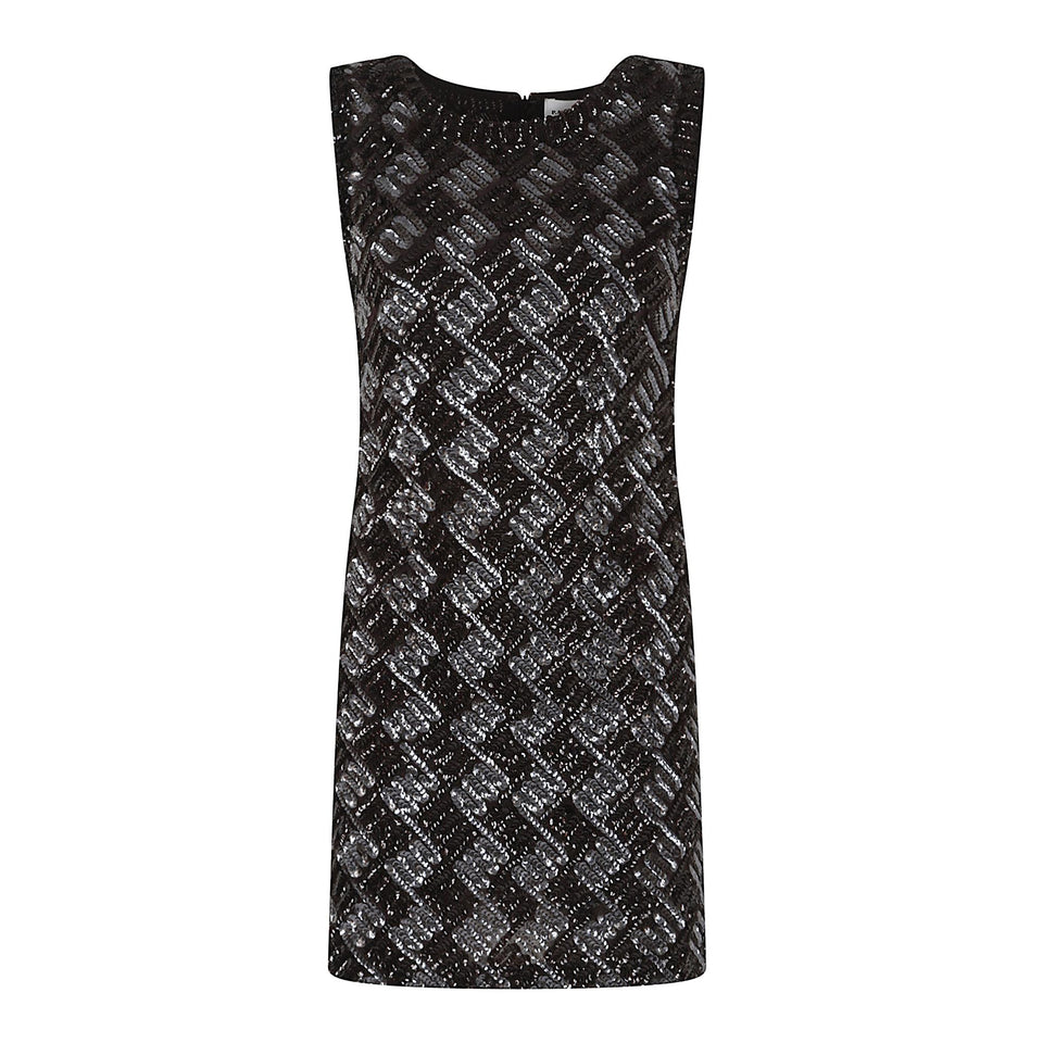 Abito in paillettes multicolor D722529 GEOMETRIC808 P.A.R.O.S.H. 