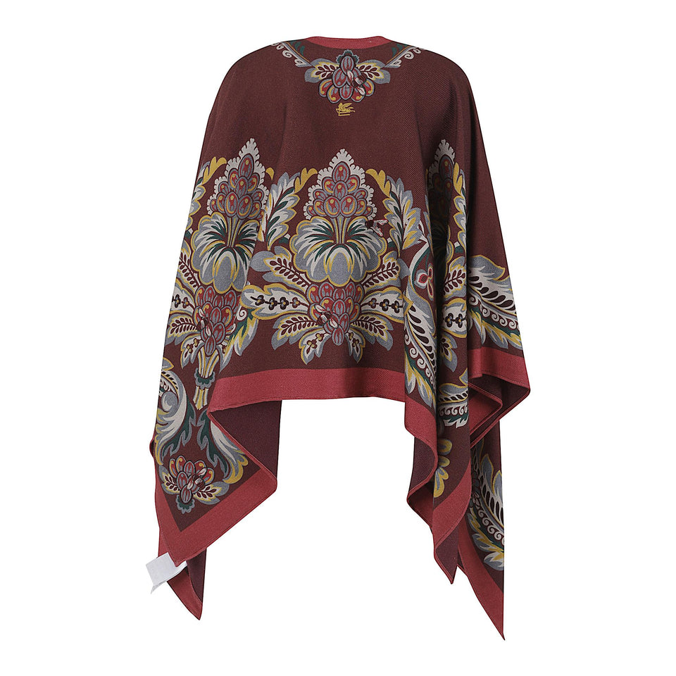 Mantella in lana multicolor WRBD0004 AV801X0866 ETRO 