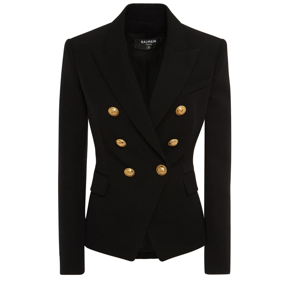 Blazer in lana nero - GIO MORETTI