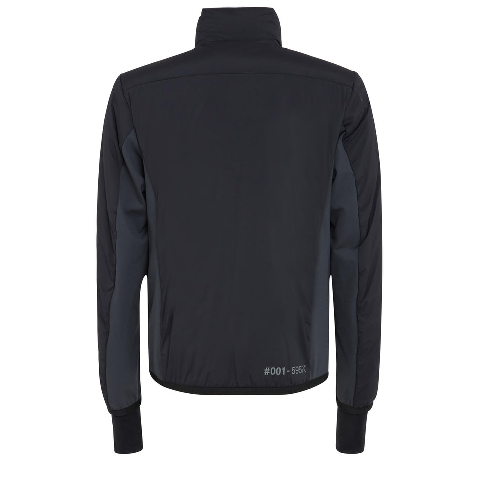 "Pocol" jacket in blue technical fabric