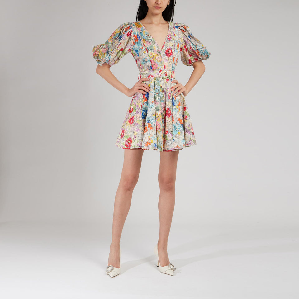 Abito in seta multicolor - GIO MORETTI