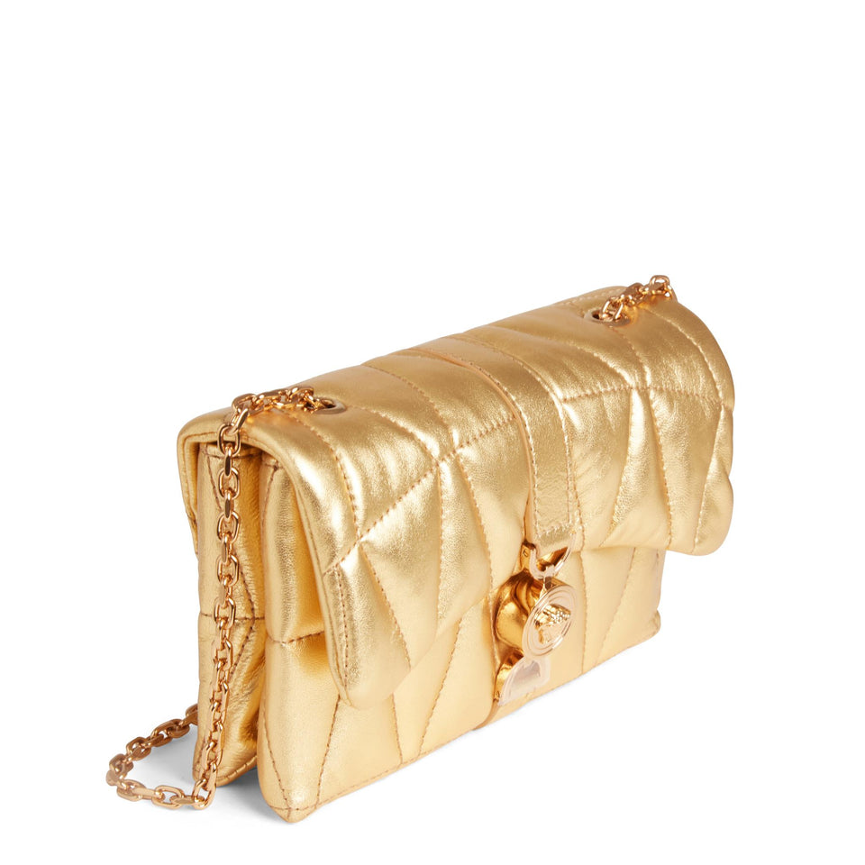 Borsa ''Kleio'' mini in pelle oro