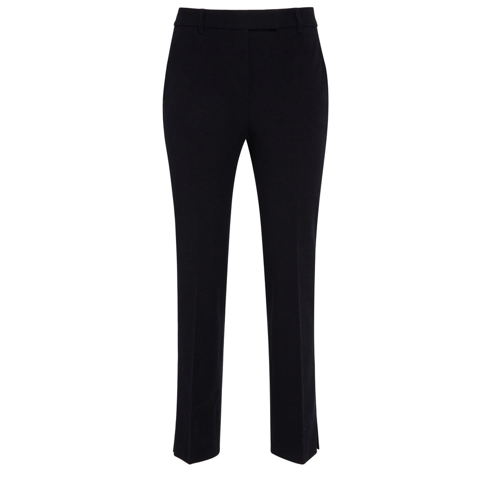 "Kimama" trousers in blue cotton