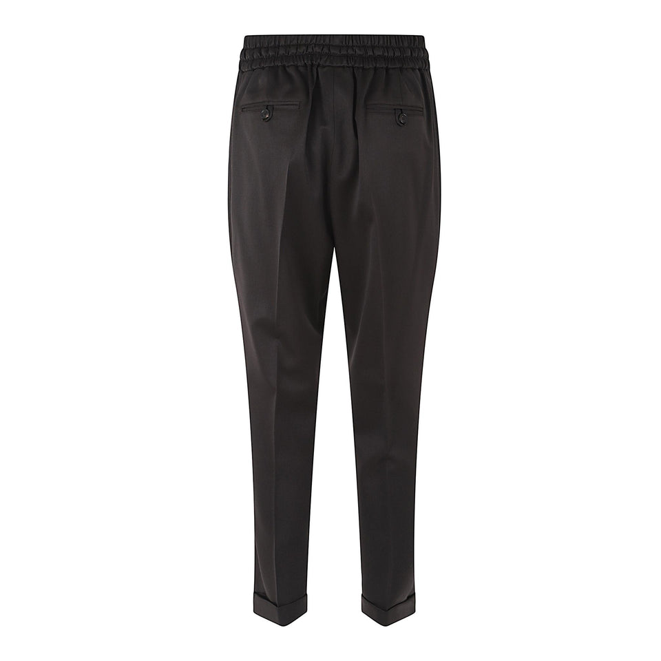 Pantalone in lana marrone D37102 K0509C15MORO KITON 