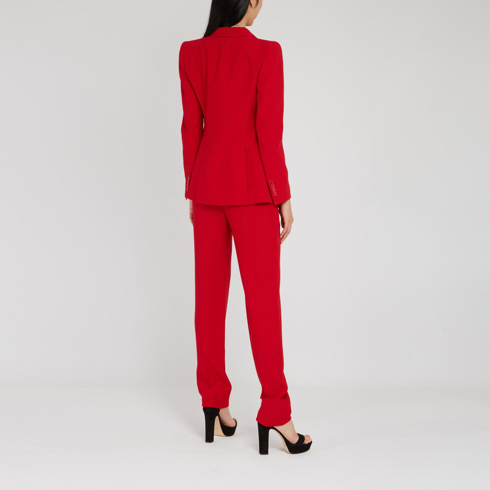 Giacca in tessuto rossa - GIO MORETTI