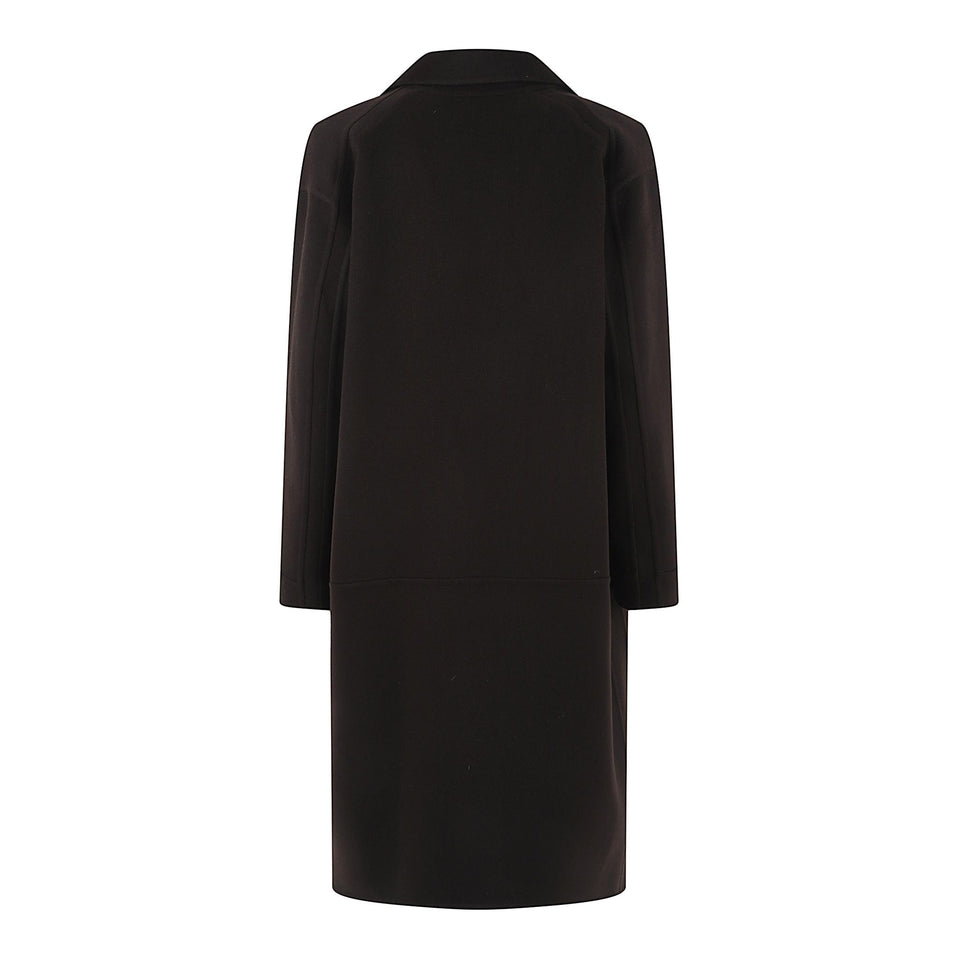 Cappotto in cashmere marrone D60639 DK05I3816MARRONE KITON 