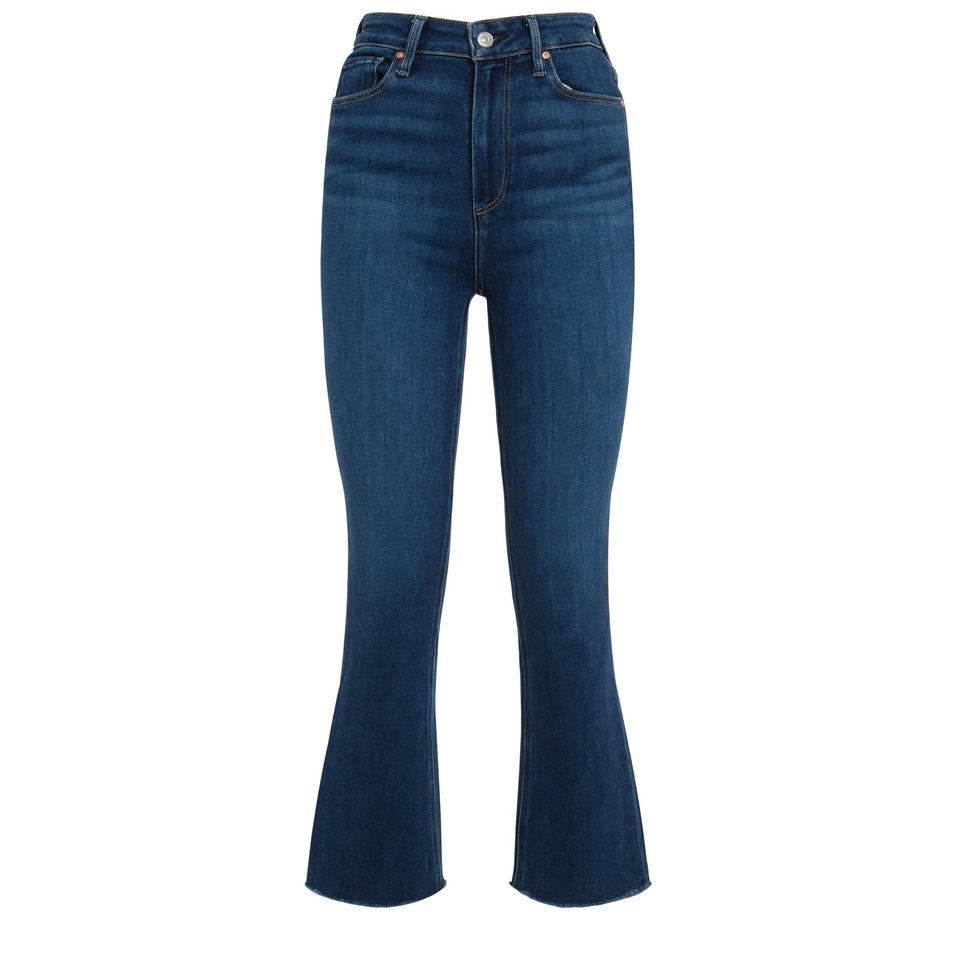 Jeans "Claudine" in denim blu