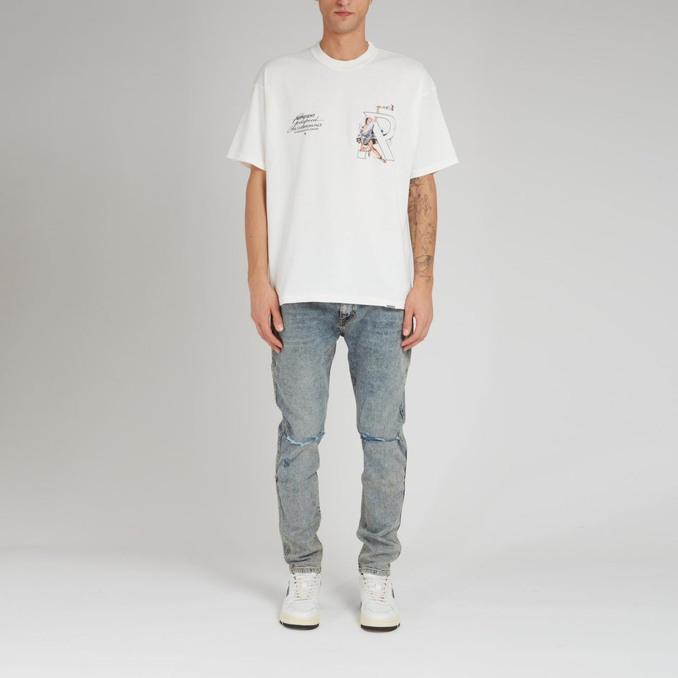 White cotton T-shirt