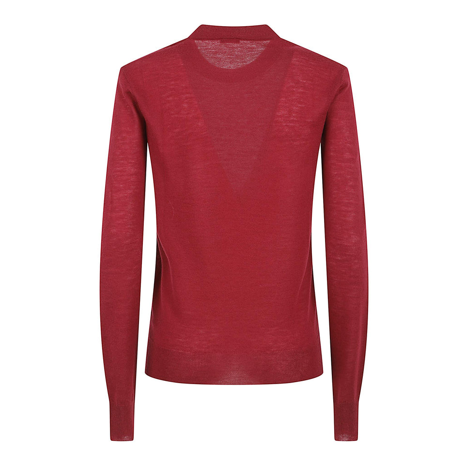 Maglia in cashmere rossa JF009249 0518 JOSEPH 