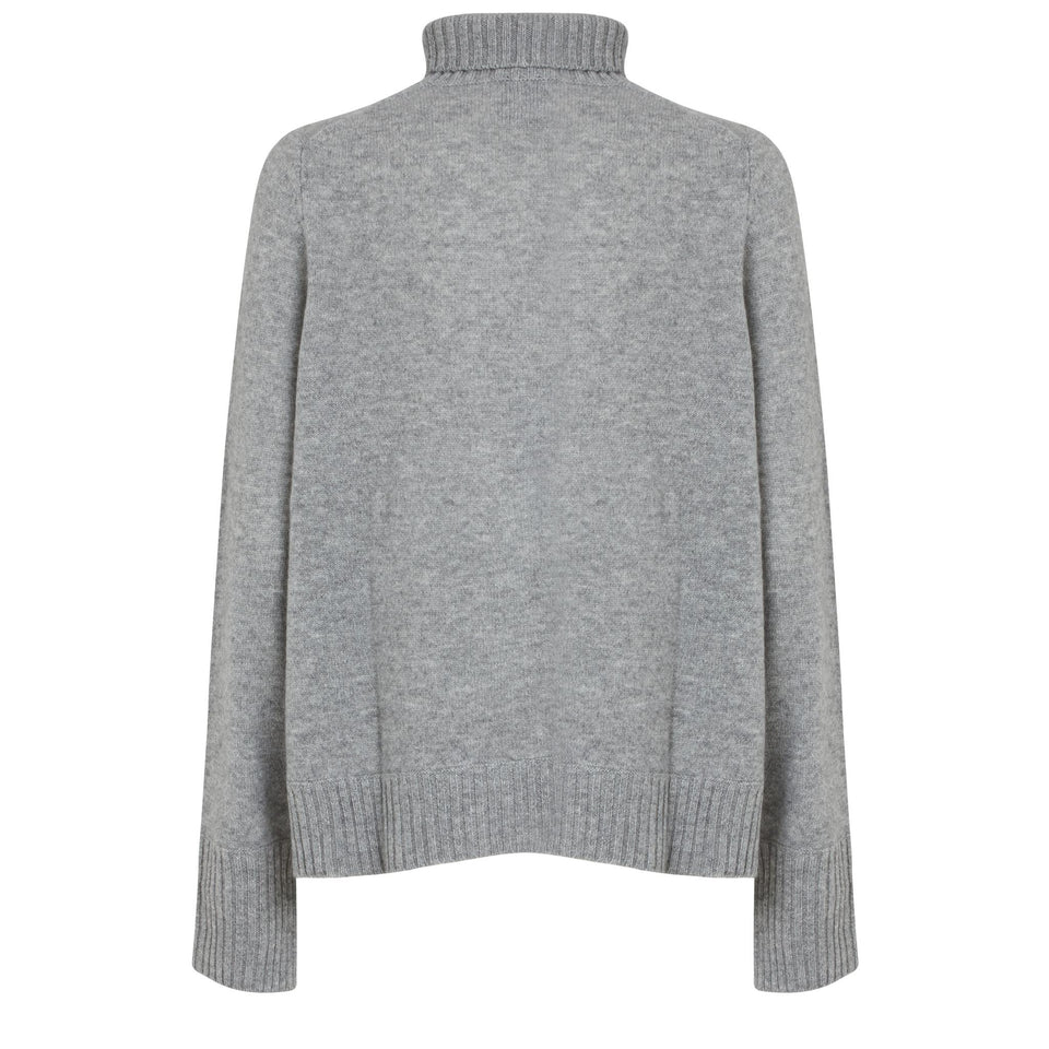 Maglia in cashmere grigia
