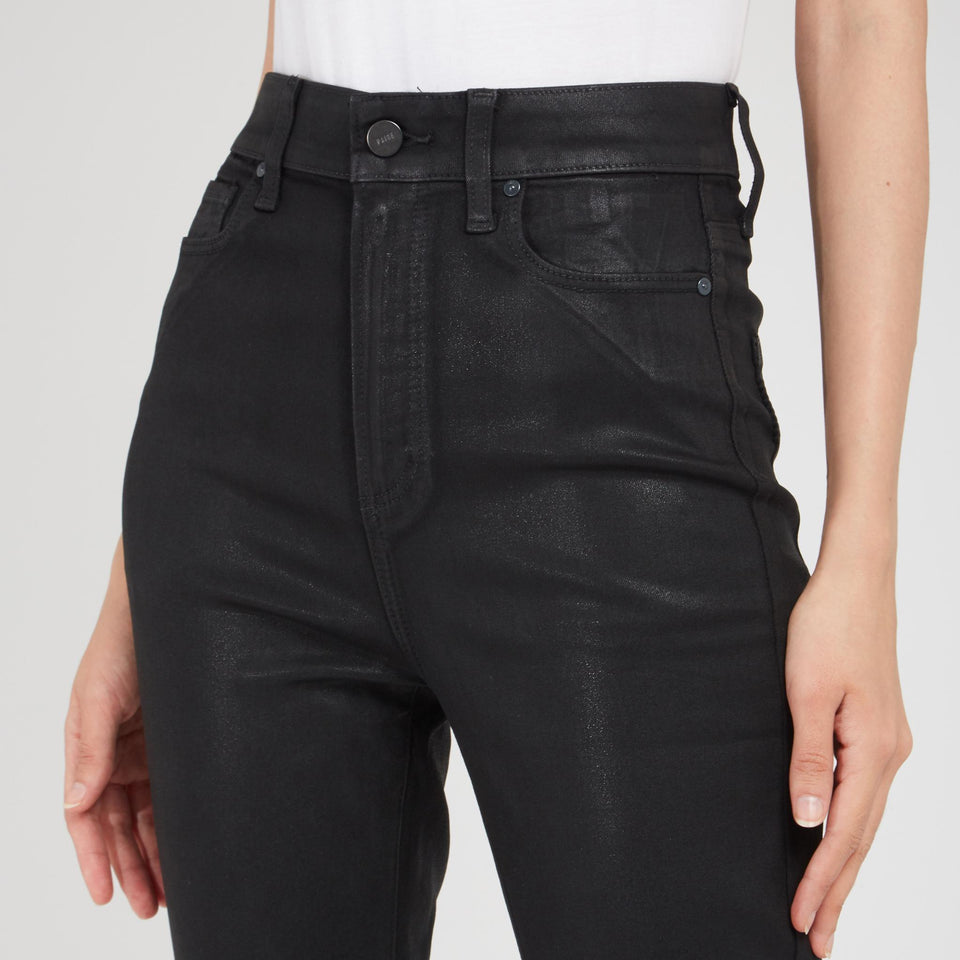 Pantalone "Cheeky" in tessuto nero - GIO MORETTI