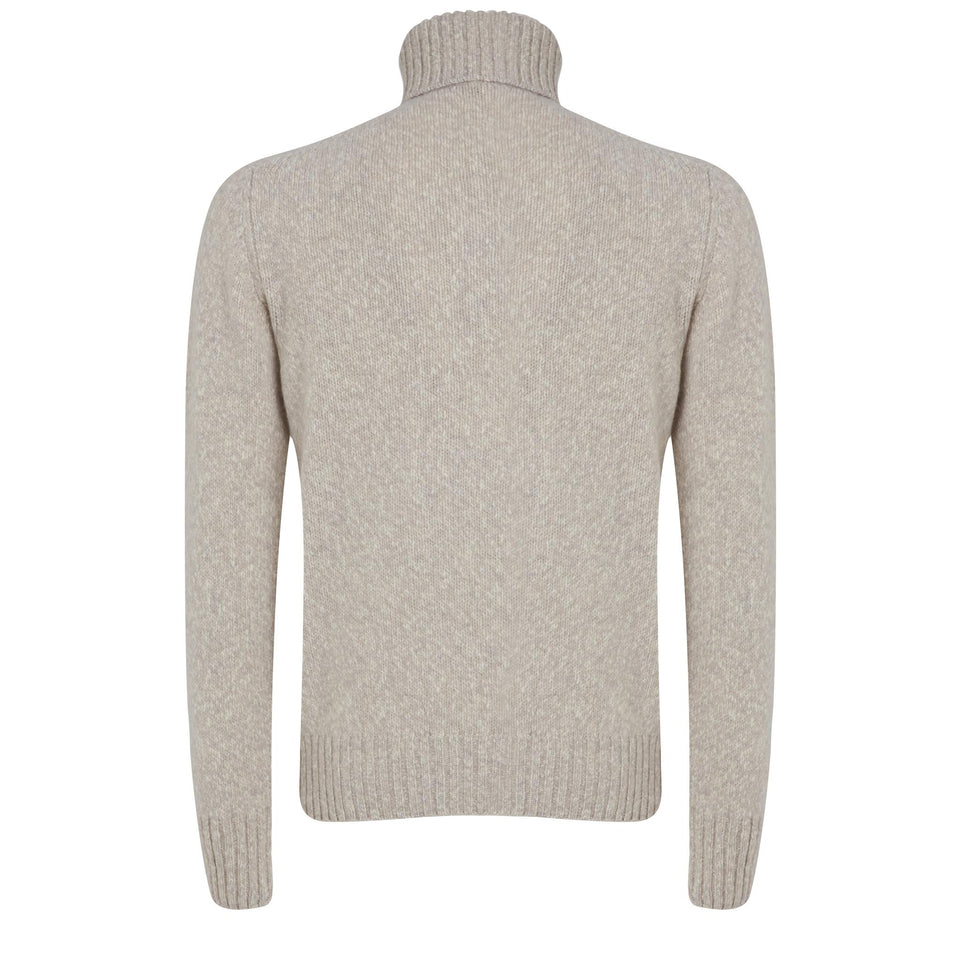 Beige wool sweater