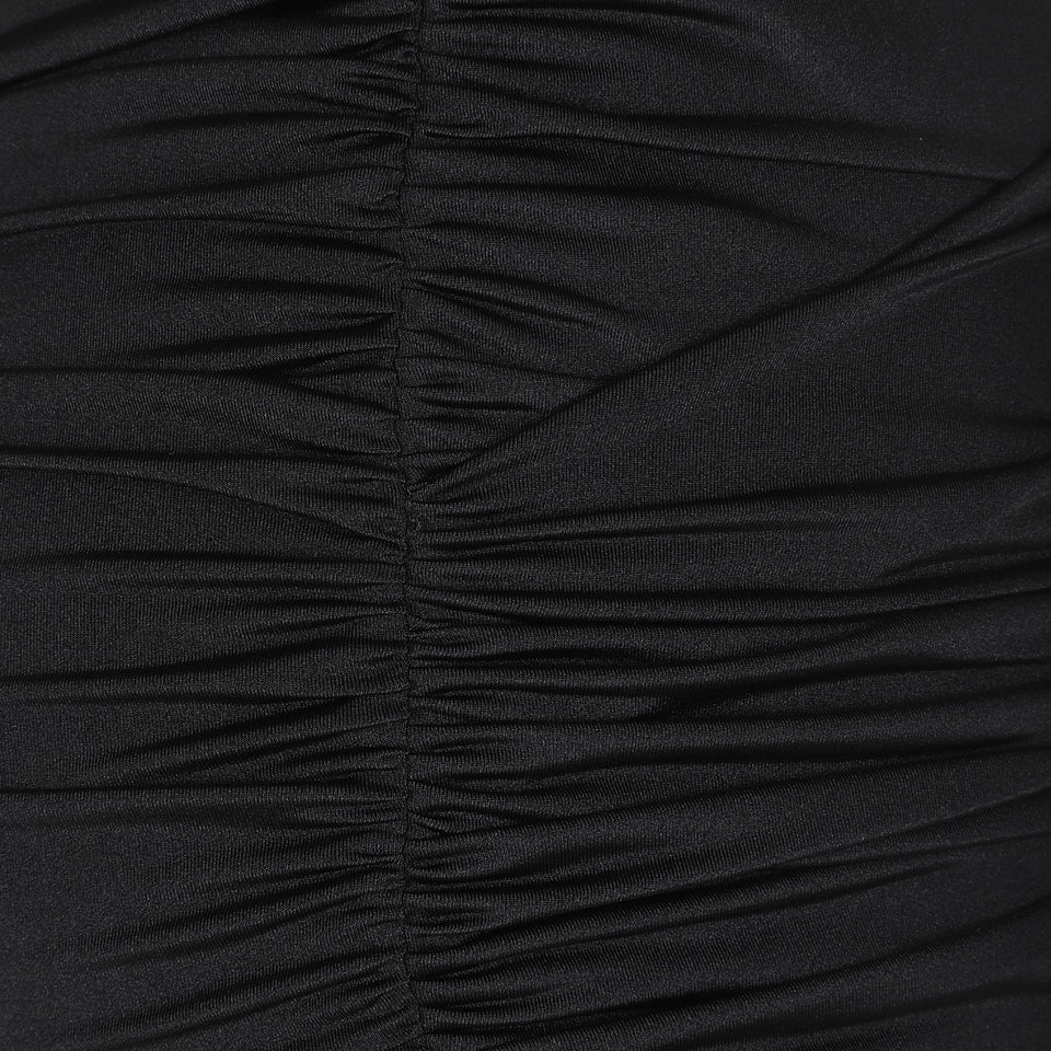 Mini gonna in tessuto nera TM180317B TJP185999 THE ANDAMANE 