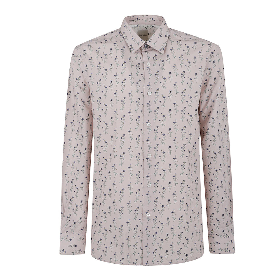 Camicia in cotone rosa M1R800P T0282020 PAUL SMITH 